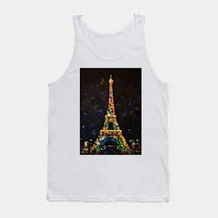 Night Paris Tank Top